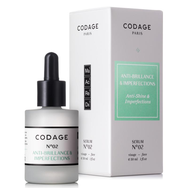 Codage Serum No  2 Mattifying   Repairing  30ml