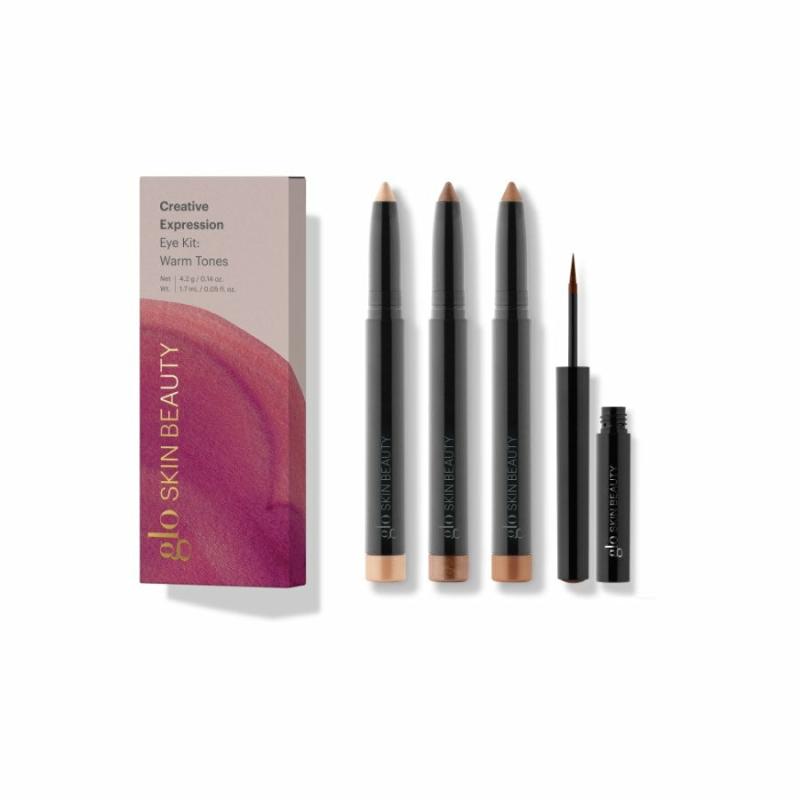 Glo Creative Eye Kit: Varme Nuancer til Makeup