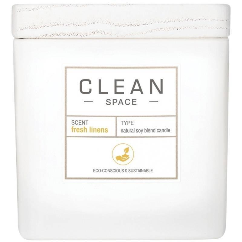 Clean Duftlys Space Fresh Linens 227 Gr - Beroligende Aroma