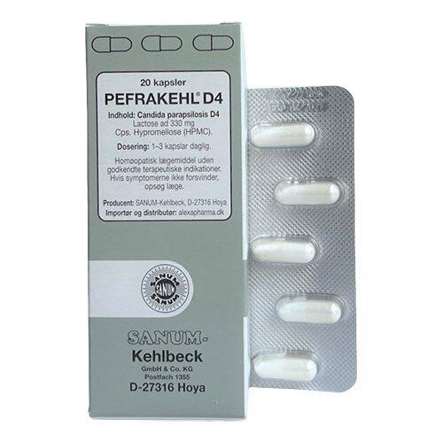 Pefrakehl Kapsler D4  20kap