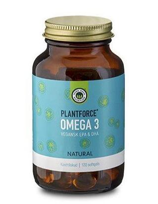 Plantforce Omega 3 Vegansk EPA & DHA - 120 kapsler