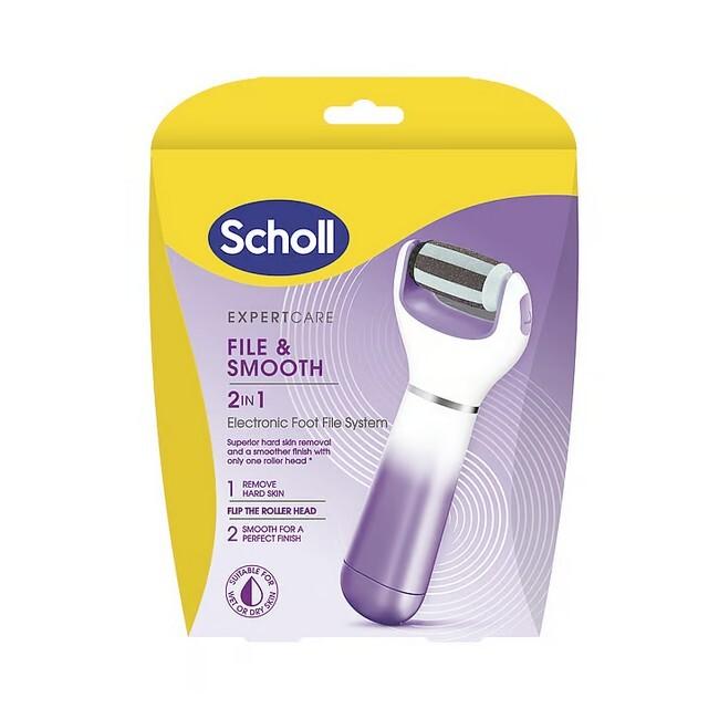 Scholl Expert Care 2i1 Elektronisk Fodplejesystem - Udsalg!