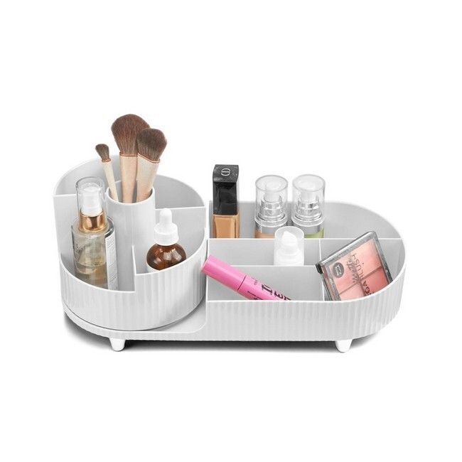 Gillian Jones Beauty Bord Organizer - Hvid Rotationsmodel
