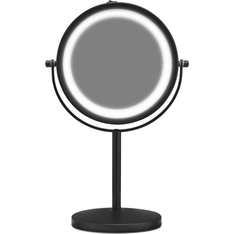 Gillian Jones Stand Led Light Mirror X10   Black 10384 00