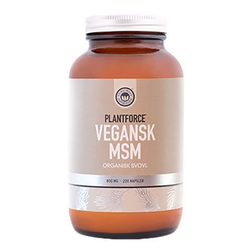 Msm Plantforce 800 Mg   200 Kapsler
