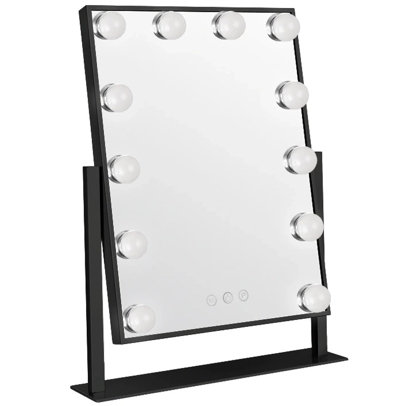 Gillian Jones Led Makeup Artist Touch Mirror   Black 10259 00
