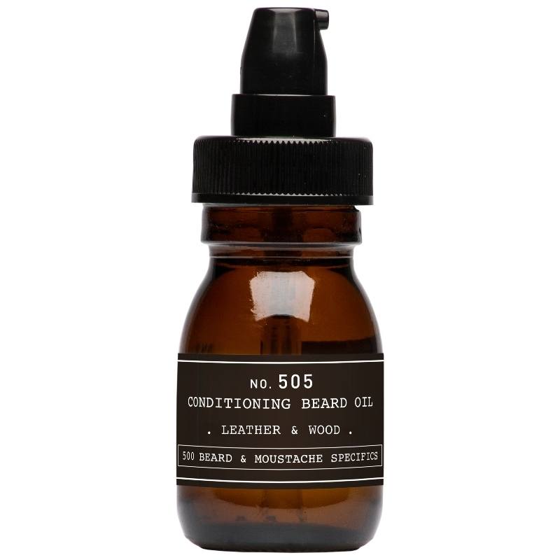 Depot No  505 Conditioning Beard Oil 30 Ml   Leather   Wood