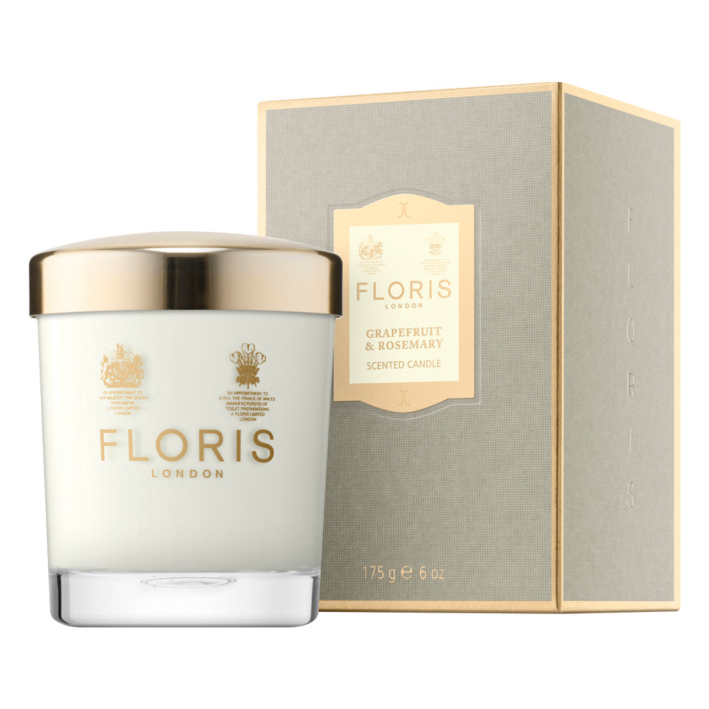 Floris Grapefrugt   Rosmarin Duftlys  175 Gr