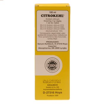 Sanum Citrokehl   100 Ml