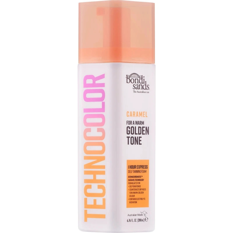 Bondi Sands Technocolor Self Tanning Foam Caramel Golden Tone 200 Ml