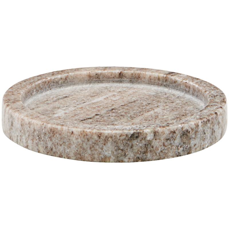 Meraki Marble Tray Beige 2x12 5 Cm