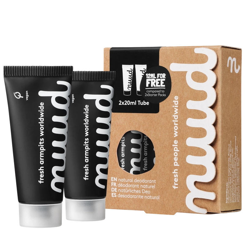 Nuud Smarter Pack 2 X 20 Ml   Black