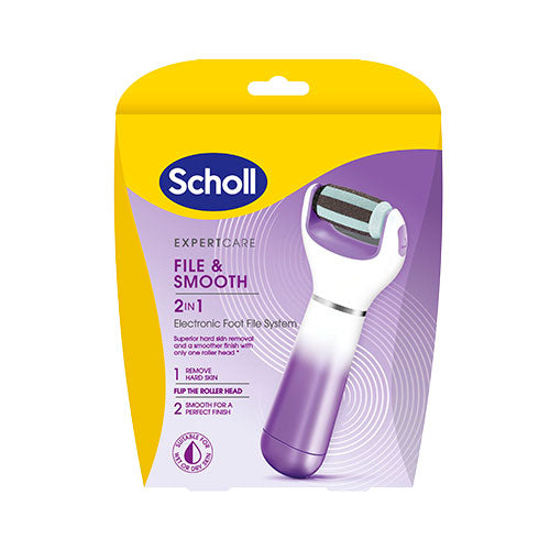 Scholl Scholl 2 In 1 Smooth Electronic Foot Care System